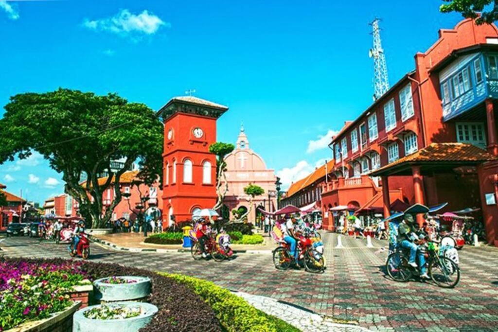 New! Jonker Street Loft 3Br Melaka 10Pax Leilighet Eksteriør bilde